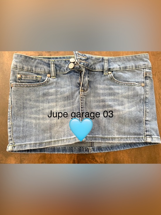 Garage Dresses & Skirts - Garage Light Blue Denim Mini Skirt
